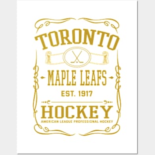 Vintage Maple Leafs Hockey Posters and Art